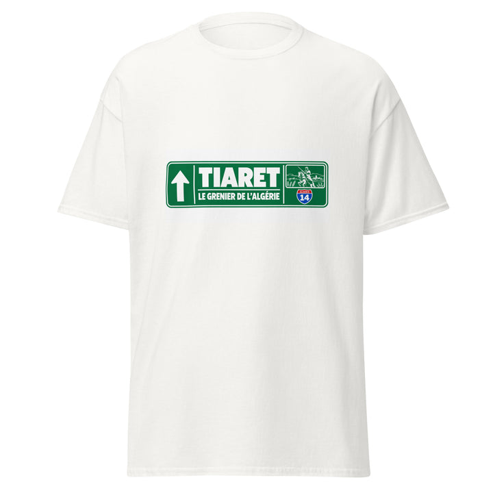 T-shirt Tiaret — Édition Passeport 14 — vue de face, t-shirt seul — Bled Eleven