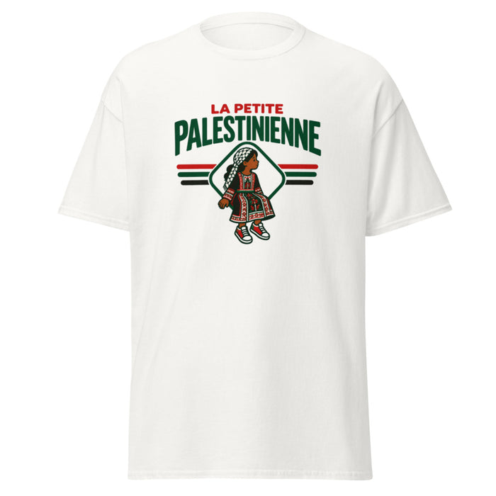 T-shirt Palestine « La Petite Palestinienne » – Femme | Bled Eleven