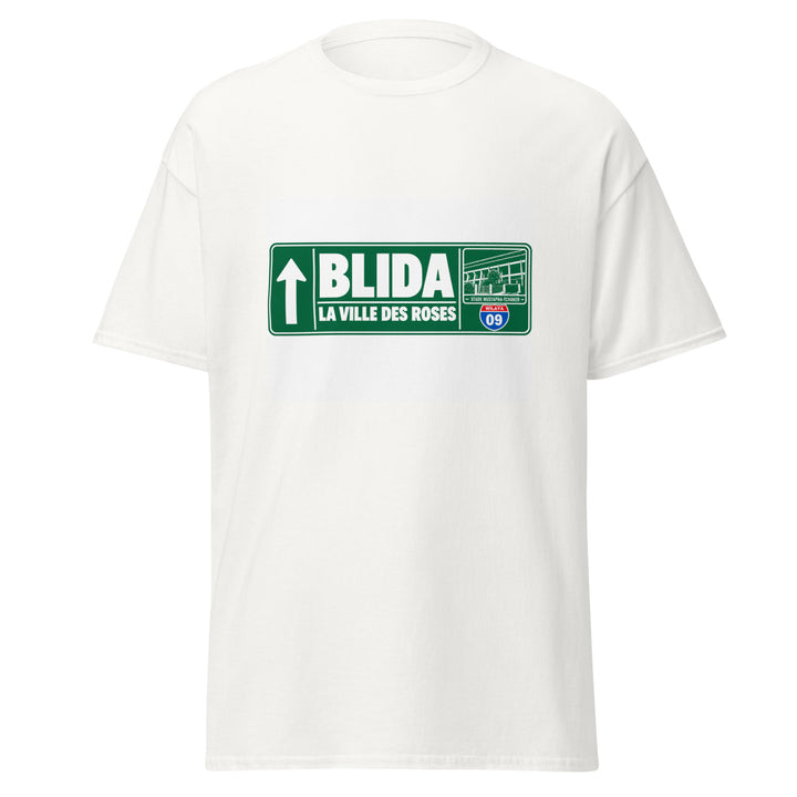 T-shirt Blida — Édition Passeport 09 — vue de face, t-shirt seul — Bled Eleven