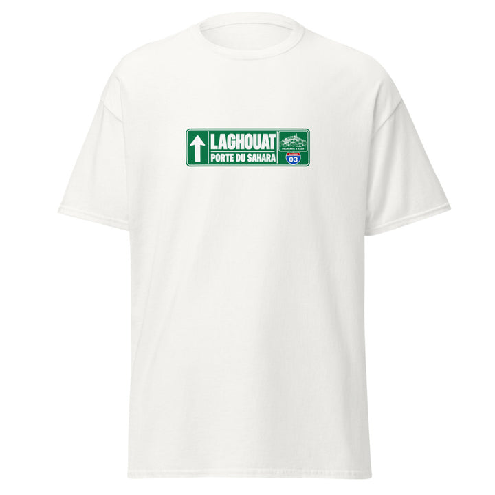 T-shirt Laghouat — Édition Passeport 03 — vue de face, t-shirt seul — Bled Eleven
