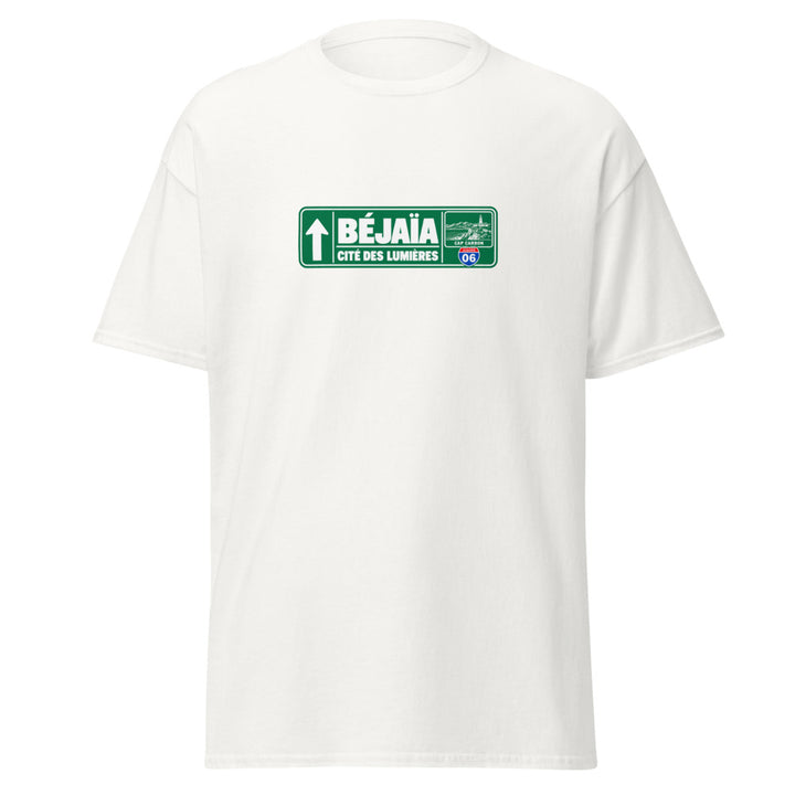 T-shirt Béjaïa — Édition Passeport 06 — vue de face, t-shirt seul — Bled Eleven