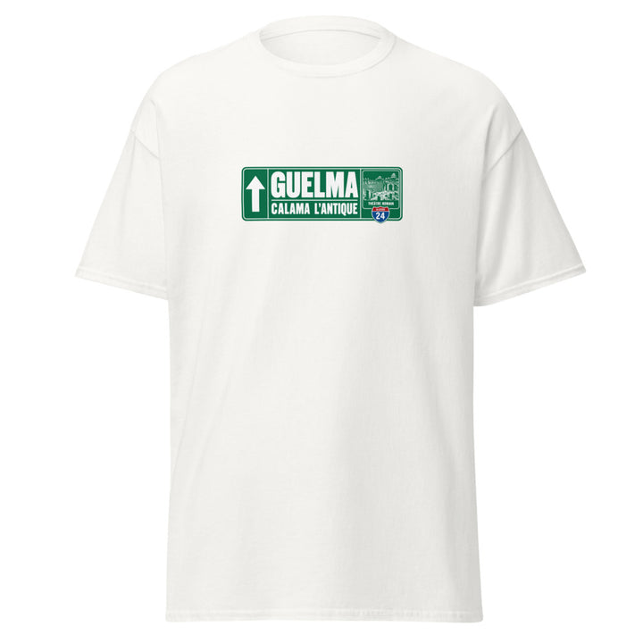T-shirt Guelma — Édition Passeport 24 — vue de face, t-shirt seul — Bled Eleven