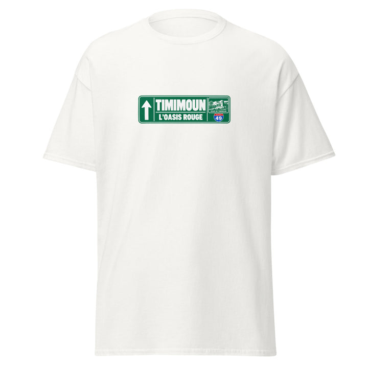 T-shirt Timimoun — Édition Passeport 49 — vue de face, t-shirt seul — Bled Eleven