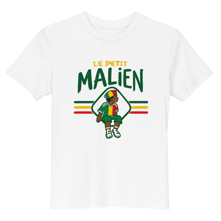T-shirt Mali « Le Petit Malien » – Enfant — vue de face, t-shirt seul — Bled Eleven