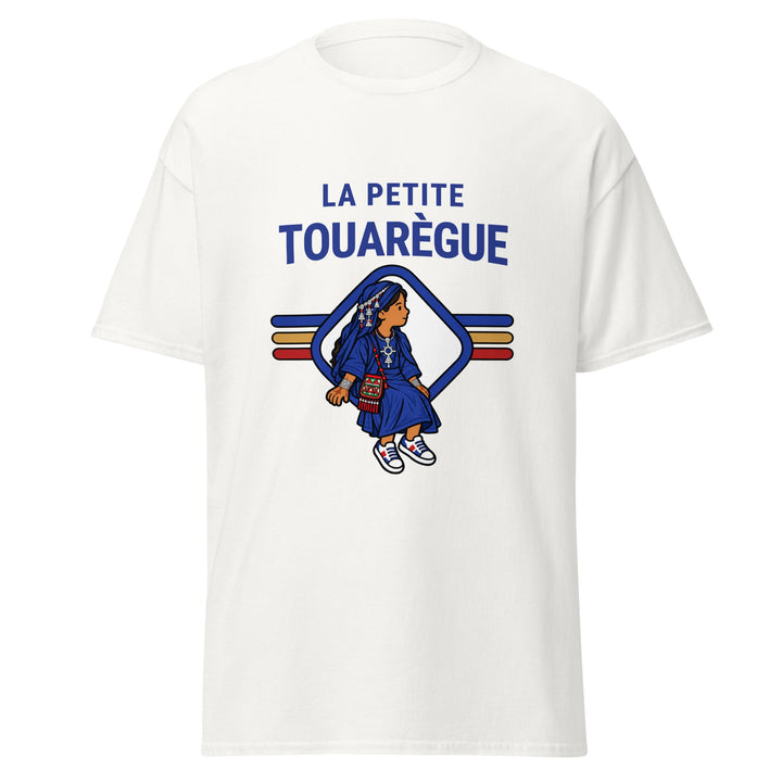 T-shirt Touareg « La Petite Touarègue » – Femme — vue de face, t-shirt seul — Bled Eleven