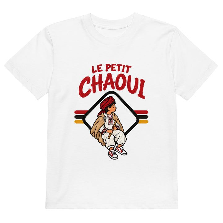 T-shirt Chaoui « Le Petit Chaoui » – Enfant — vue de face, t-shirt seul — Bled Eleven
