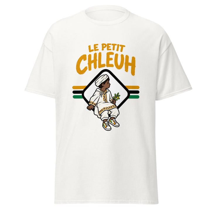 T-shirt Chleuh « Le Petit Chleuh » – Homme — vue de face, t-shirt seul — Bled Eleven