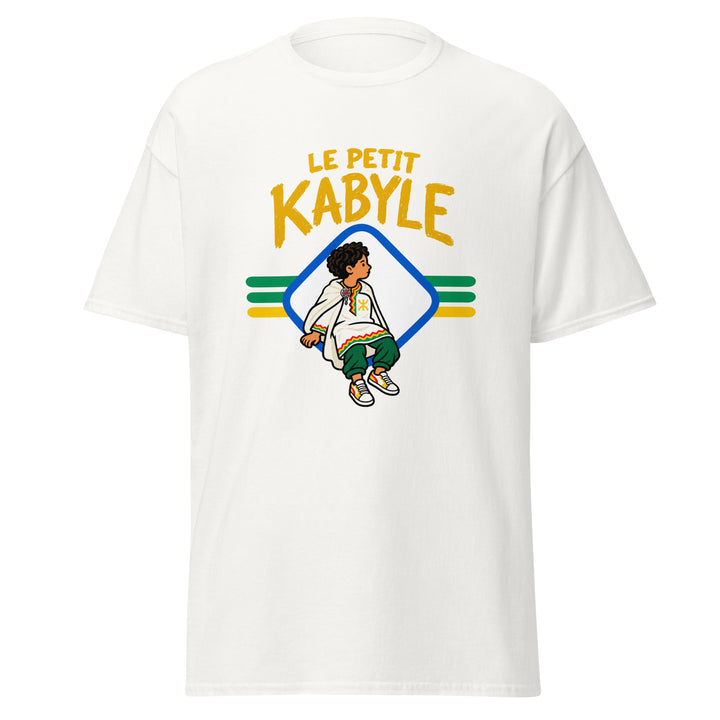 T-shirt Kabyle « Le Petit Kabyle » – Homme — vue de face, t-shirt seul — Bled Eleven