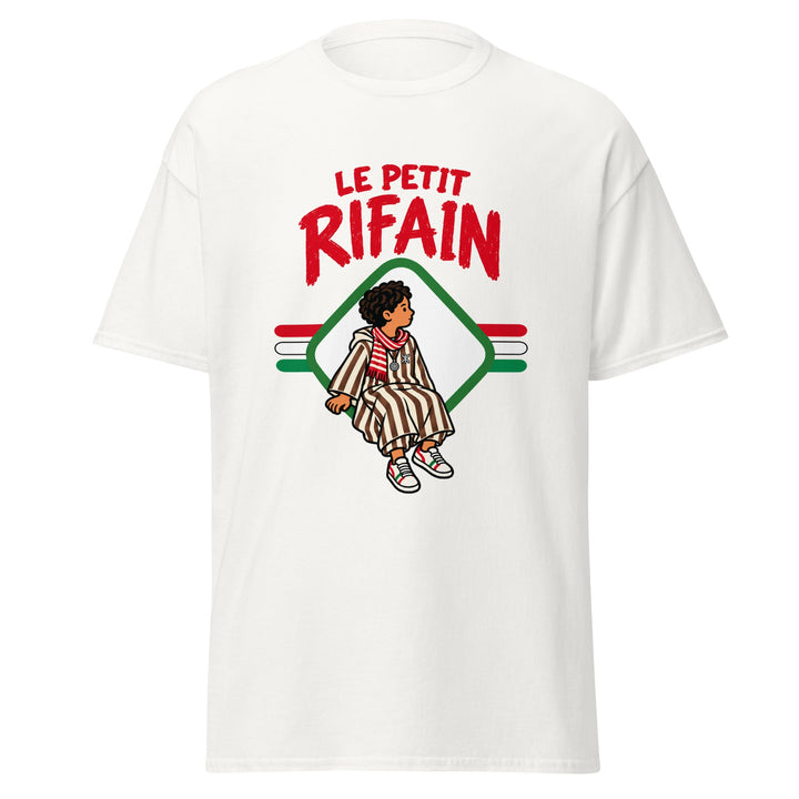 T-shirt Rifain « Le Petit Rifain » – Homme — vue de face, t-shirt seul — Bled Eleven