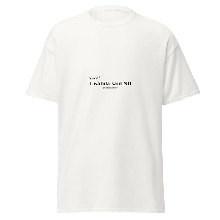 T-shirt « Sorry, L&