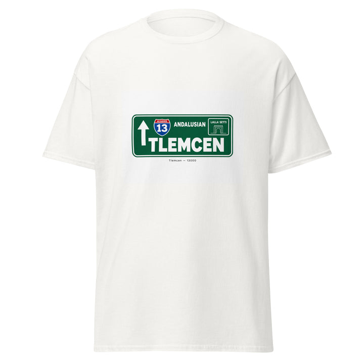 T-shirt Tlemcen — Édition Passeport 13 — vue de face, t-shirt seul — Bled Eleven