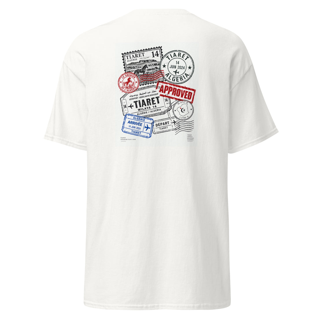 Dos du t-shirt Tiaret