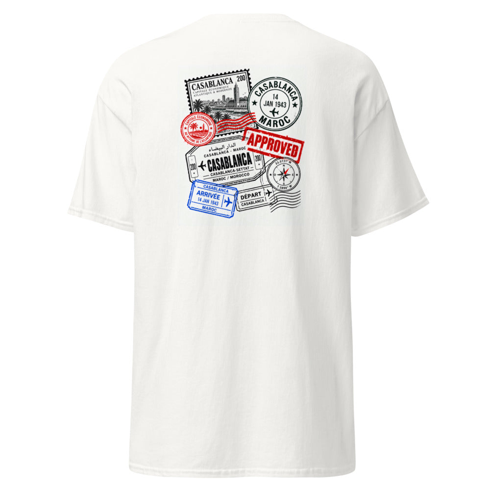 Dos du t-shirt Casablanca