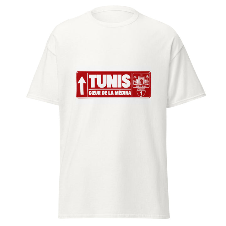 T-shirt Tunis — Édition Passeport Tunisie, face avant
