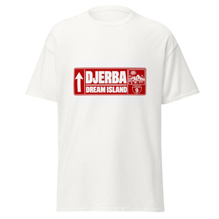 T-shirt tunisien Djerba — Édition Passeport, face avant