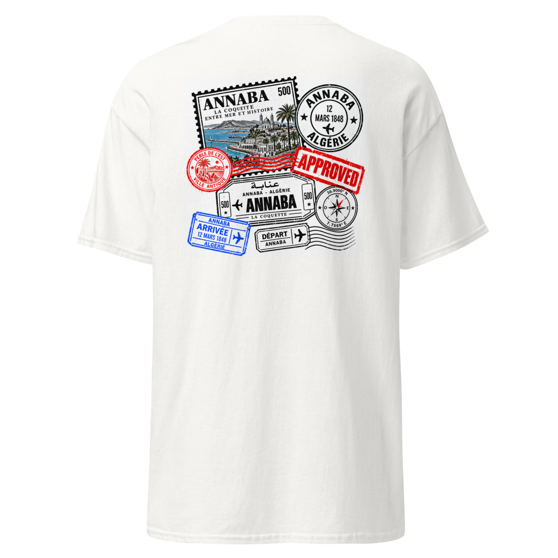 Dos du t-shirt Annaba