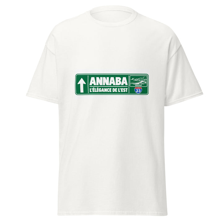 T-shirt Annaba — Édition Passeport 23 — vue de face, t-shirt seul — Bled Eleven