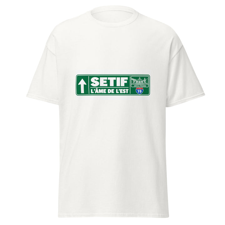 T-shirt Sétif — Édition Passeport 19 — vue de face, t-shirt seul — Bled Eleven