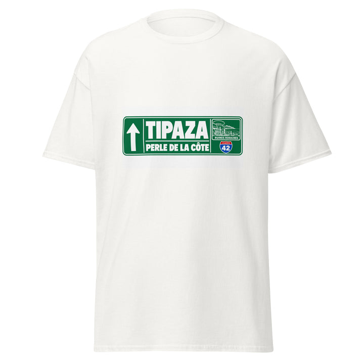 T-shirt Tipaza — Édition Passeport 42 — vue de face, t-shirt seul — Bled Eleven