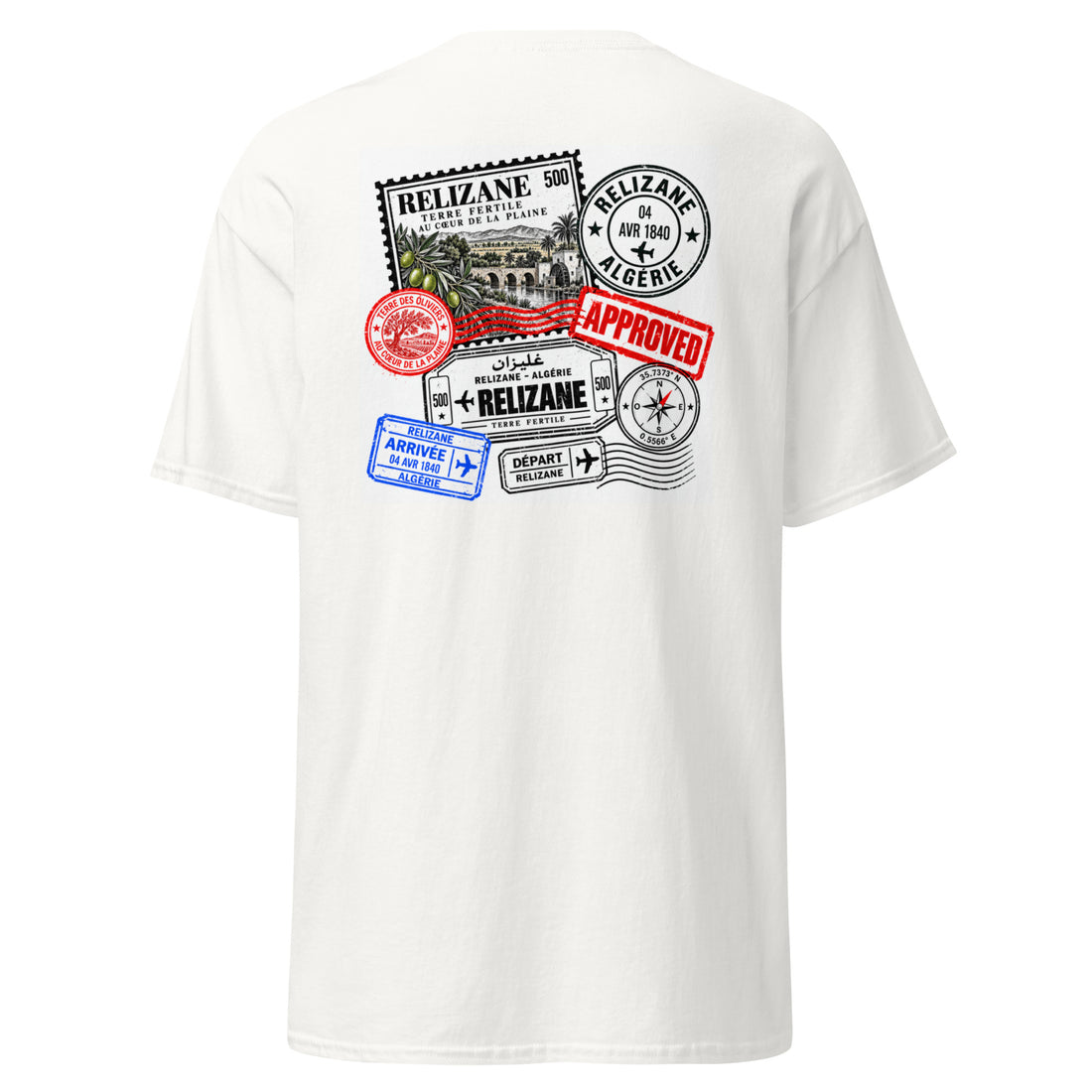 Dos du t-shirt Relizane