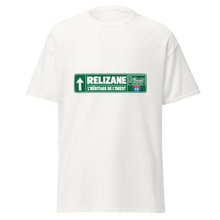 T-shirt Relizane — Édition Passeport 48 — vue de face, t-shirt seul — Bled Eleven