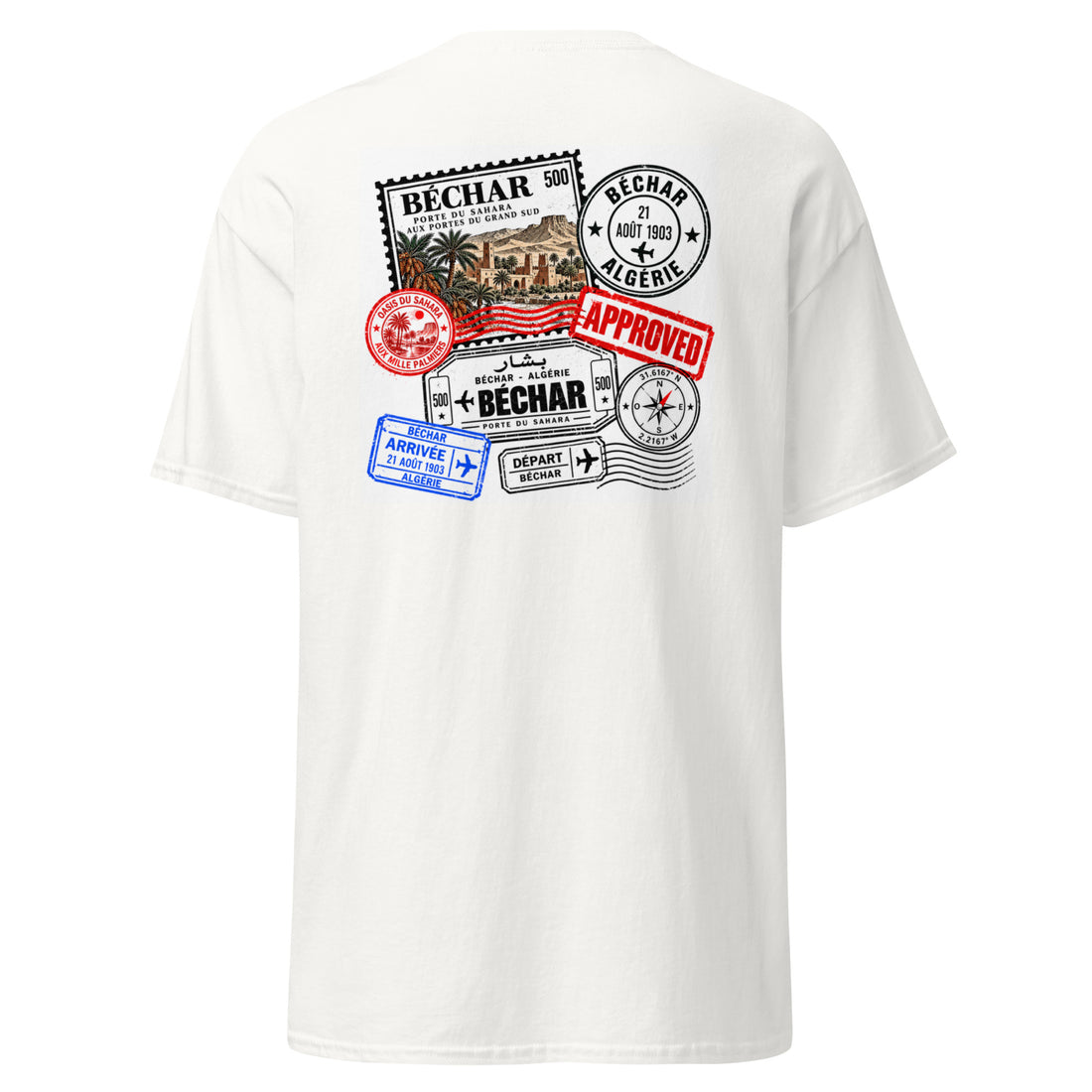 Dos du t-shirt Béchar
