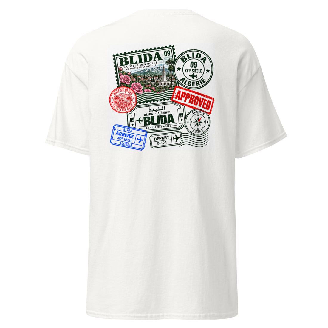 Dos du t-shirt Blida