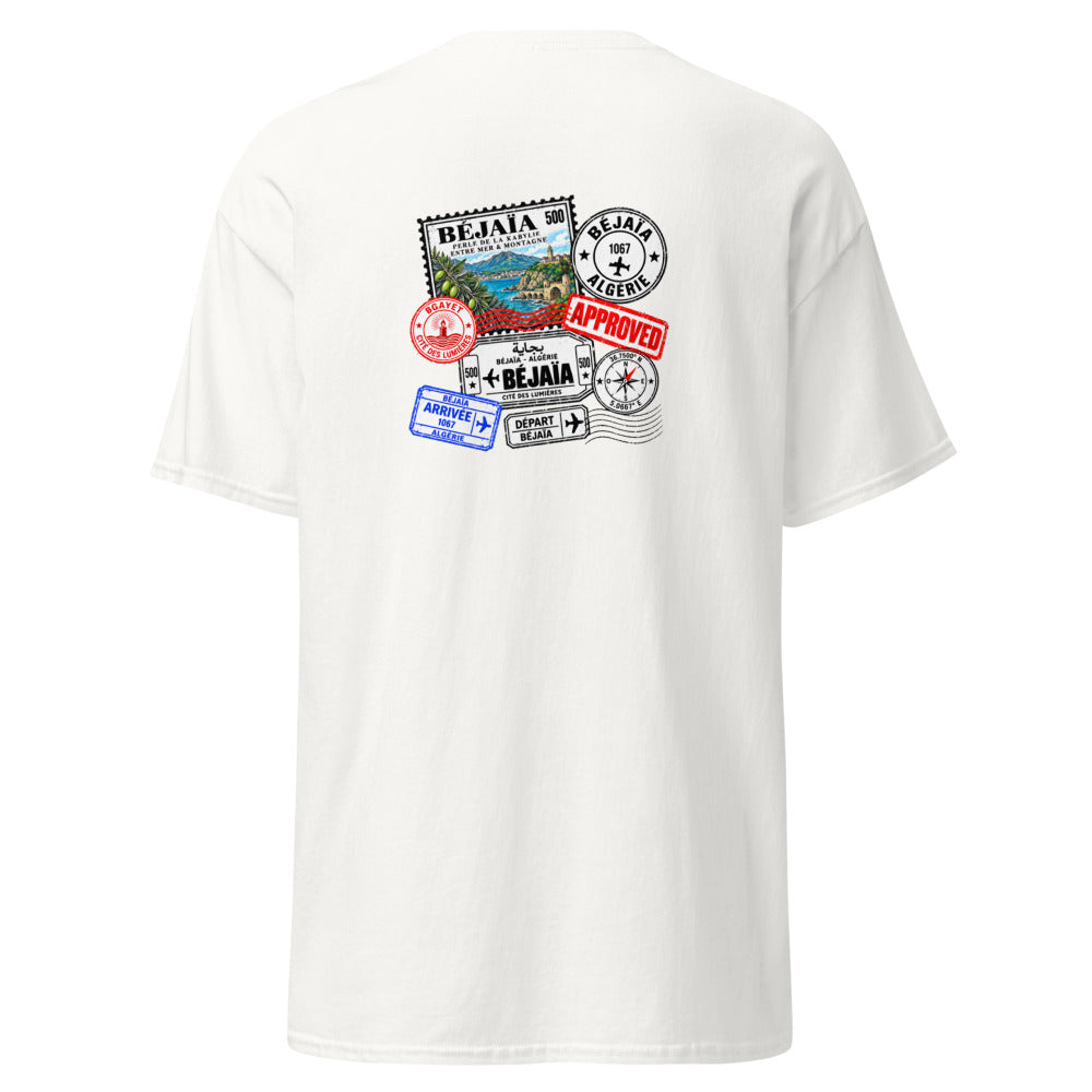 Dos du t-shirt Béjaïa