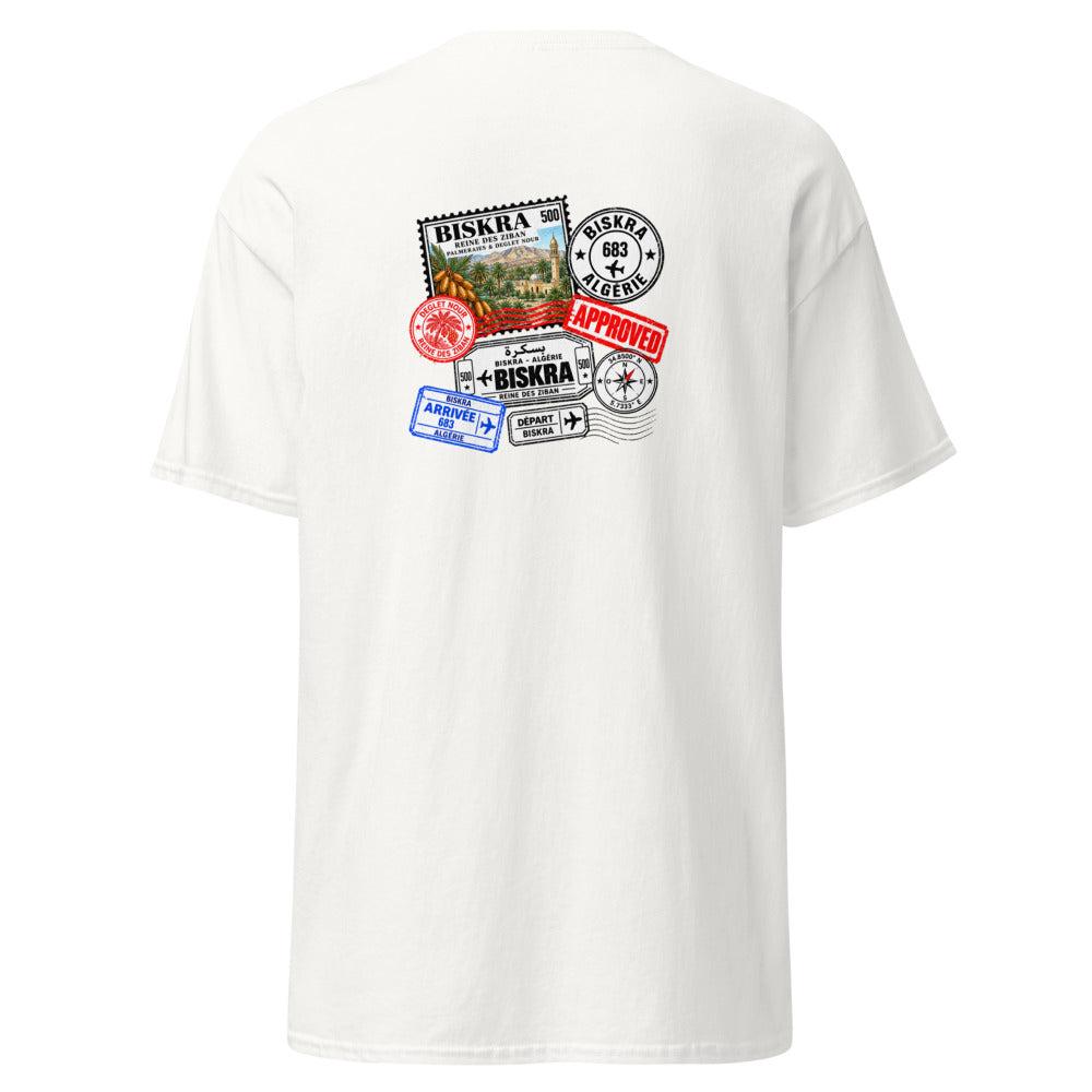 Dos du t-shirt Biskra