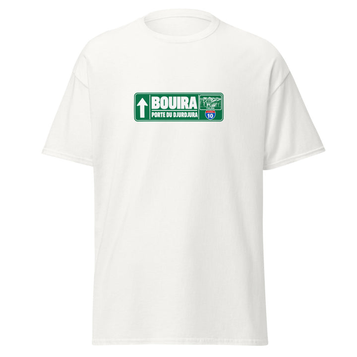 T-shirt Bouira — Édition Passeport 10 — vue de face, t-shirt seul — Bled Eleven
