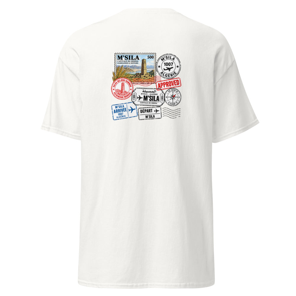 Dos du t-shirt M’Sila