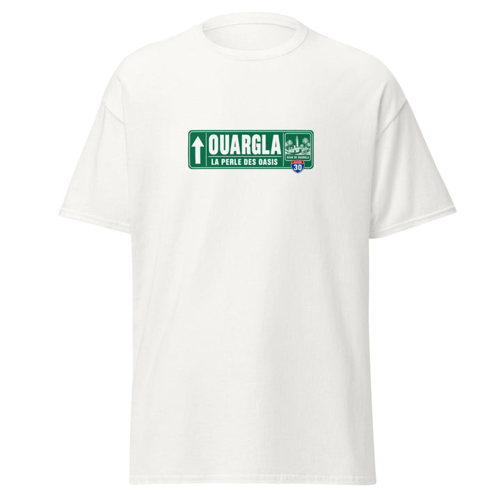 T-shirt Ouargla — Édition Passeport 30 — vue de face, t-shirt seul — Bled Eleven