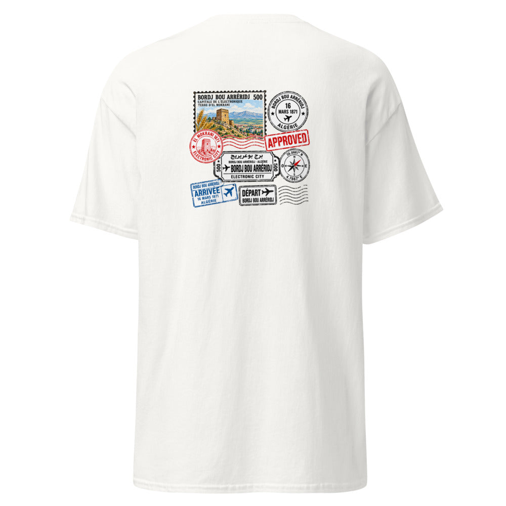 Dos du t-shirt Bordj Bou Arréridj