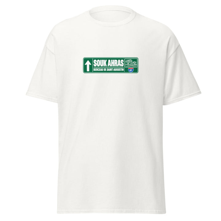 T-shirt Souk Ahras — Édition Passeport 41 — vue de face, t-shirt seul — Bled Eleven