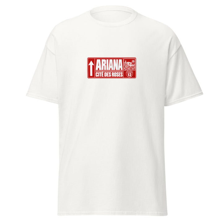 T-shirt tunisien Ariana — Édition Passeport, face avant