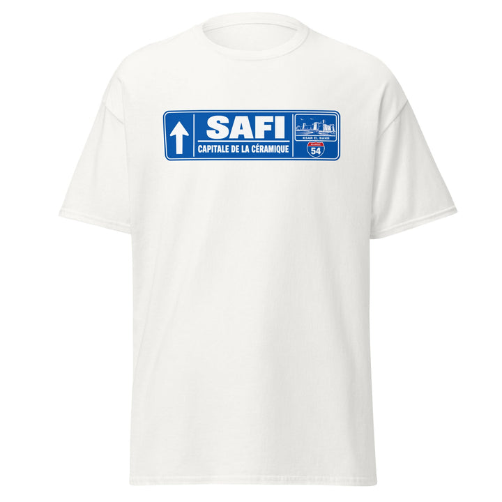 T-shirt Safi Maroc – Édition Passeport, face avant