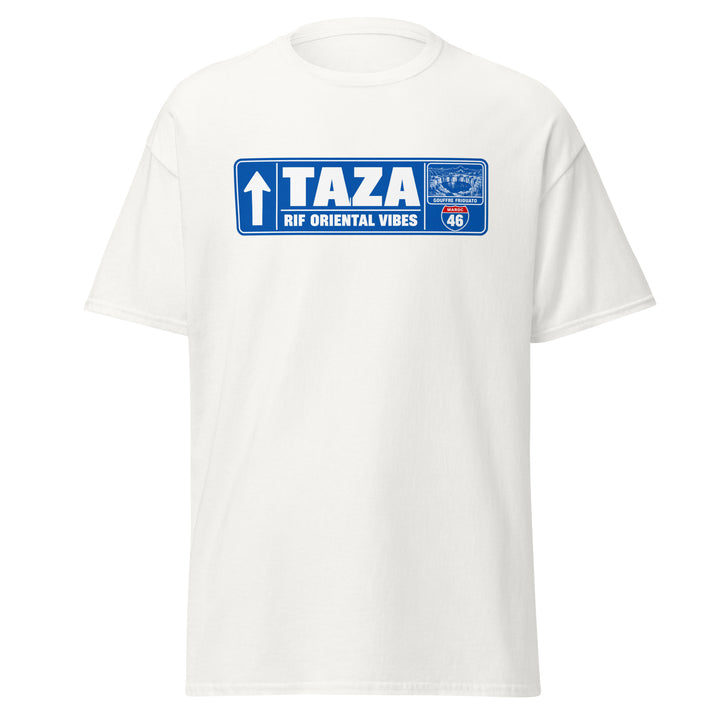 T-shirt Taza Maroc – Édition Passeport — vue de face, t-shirt seul — Bled Eleven
