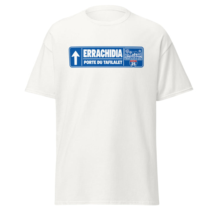 T-shirt Errachidia Maroc – Édition Passeport, face avant