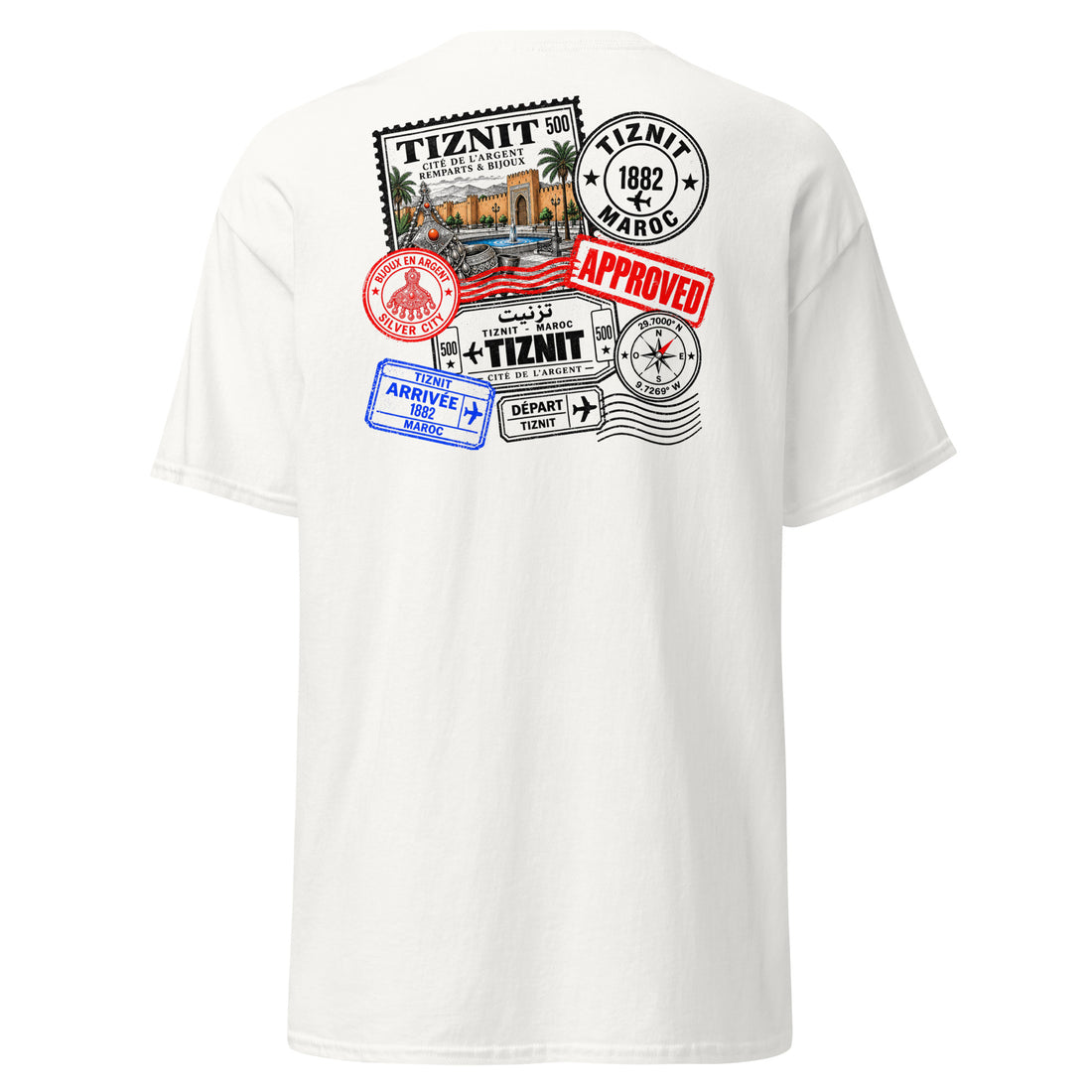 Dos du t-shirt Tiznit