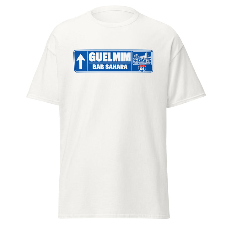 T-shirt Guelmim Maroc – Édition Passeport, face avant