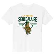 T-shirt Sénégal « La Petite Sénégalaise » – Enfant | Bled Eleven