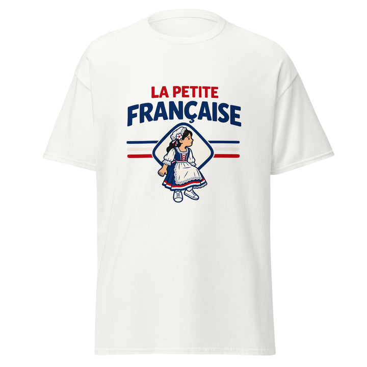 T-shirt France « La Petite Française » – Femme — vue de face, t-shirt seul — Bled Eleven