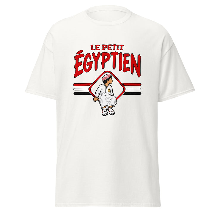 T-shirt Égypte « Le Petit Égyptien » – Homme — vue de face, t-shirt seul — Bled Eleven