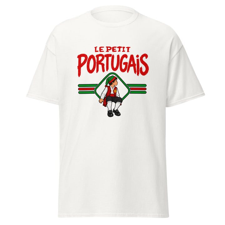 T-shirt Portugal « Le Petit Portugais » – Homme — vue de face, t-shirt seul — Bled Eleven