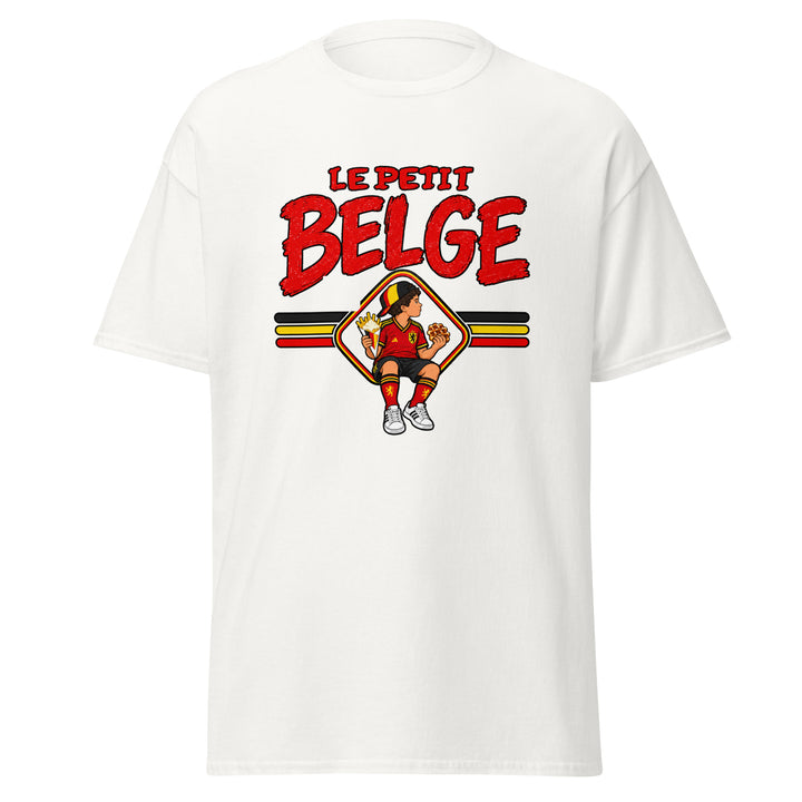 T-shirt Belgique « Le Petit Belge » – Homme — vue de face, t-shirt seul — Bled Eleven