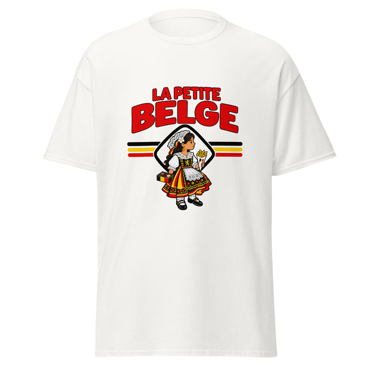 T-shirt Belgique « La Petite Belge » – Femme — vue de face, t-shirt seul — Bled Eleven