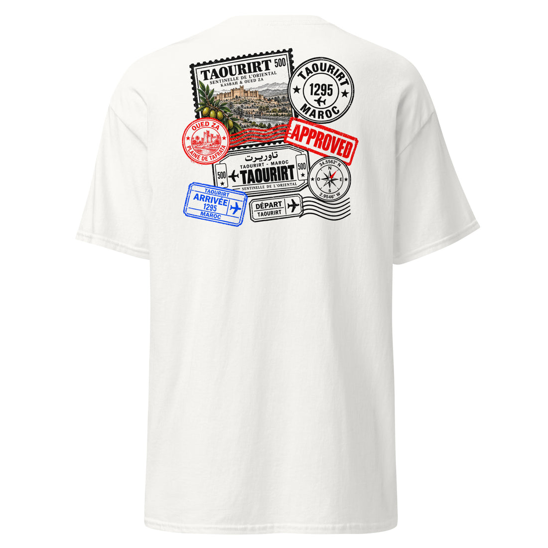 Dos du t-shirt Taourirt