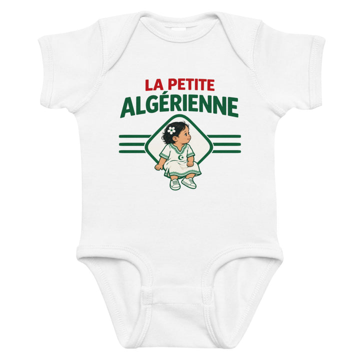 Body bébé La Petite Algérienne blanc – vue de face