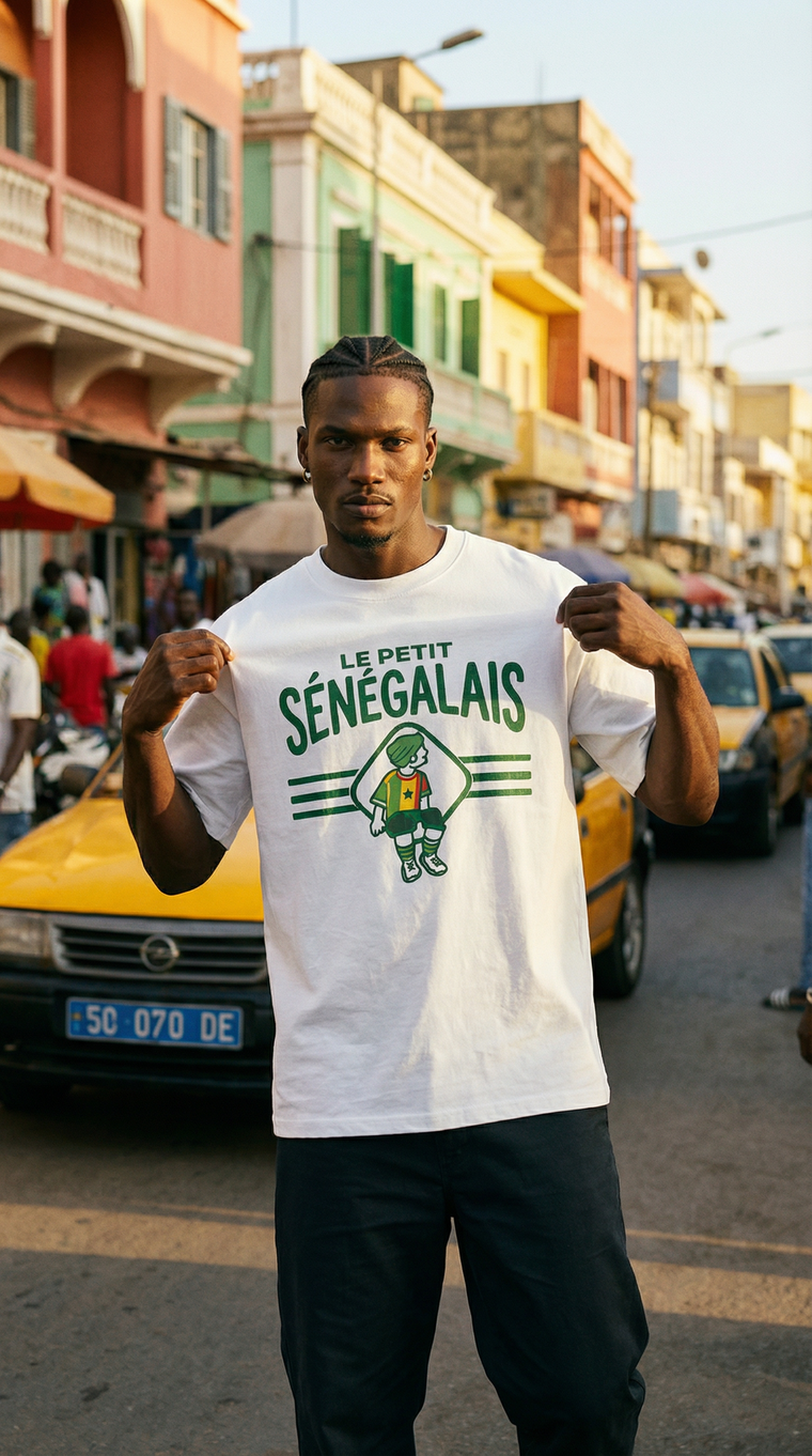 T-shirt adulte « Le Petit Sénégalais »