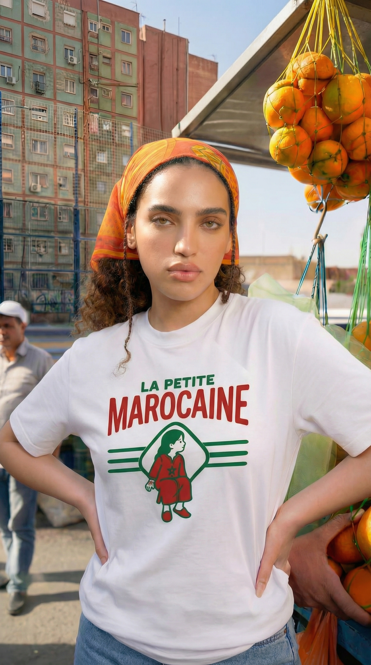 T-shirt adulte « La Petite Marocaine »